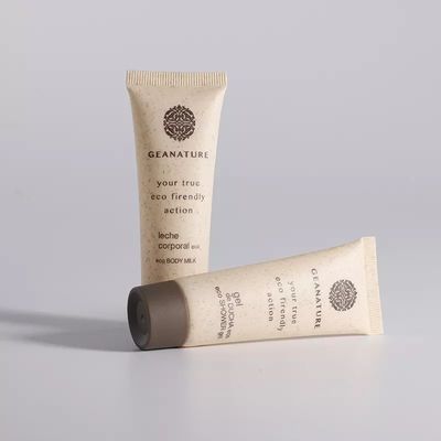 Eco Friendly Biodegradable Wheat Straw Plastic Material Shampoo Cosmetic Tubes Packaging at low price