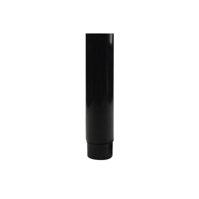 Custom Printed LOGO Empty Tube Cosmetic Black White Skin Care Oil Lotion Matte Transparent Plastic Tube 60ml80ml100ml120
