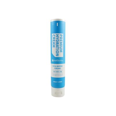PE plastic cosmetic packaging tube empty whitening lotion transparent tube packaging squeeze tube 15ml25ml35ml45ml