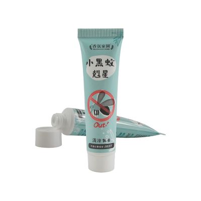 OEM/ODM Customized PE Plastic Tube Cosmetic Skin Cream Sunscreen Lotion Face Wash Essential Oil Empty Packaging Tube