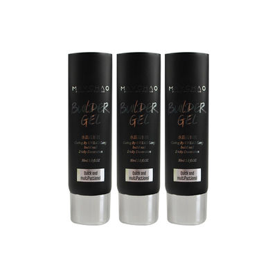 Empty plastic pe tube face cream lotion skin care tube for cosmetic packaging with flip cover 80g100g120g140g160g180g200