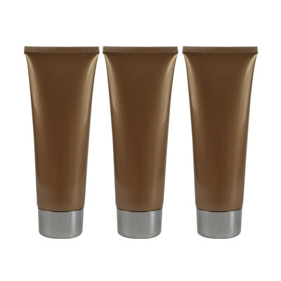 Wholesale Custom Laminated Plastic Empty Tube black soft Skin Care Lotion Cosmetic Tube 30ml 40ml 60ml 80ml 100ml 120ml