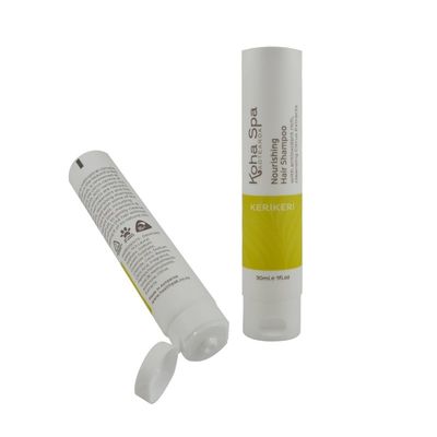 Printing LOGO PE Tube Hotel Set Shower Gel Body Lotion Conditioner Empty Plastic Tube Cosmetic Packaging Tube