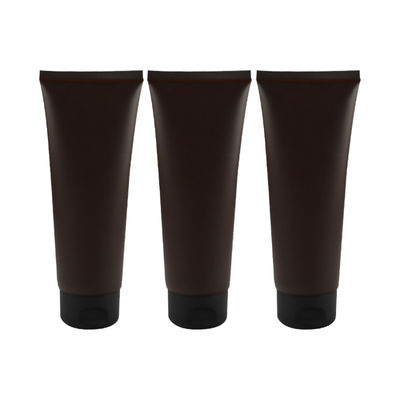 Cosmetic Packaging Tubes Sample Face Wash Lotion Tube Manufacturer squeeze pe Plastic black Tube 30g40g60g80g100g120g