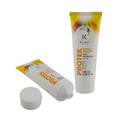 50ml100ml150ml200ml250ml Empty PE Plastic Tube Packaging Laminated Biodegradable Tube Black Cosmetic Tube Packaging
