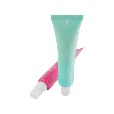 Customized PE tube lotion massage aloe cleanser empty packaging container cosmetics extrusion laminated plastic tube