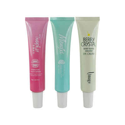 Customized PE tube lotion massage aloe cleanser empty packaging container cosmetics extrusion laminated plastic tube