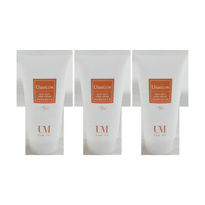 100ml 150ml 200ml 250ml customized sunscreen cream lotion squeeze plastic ABL cosmetics packaging soft tube