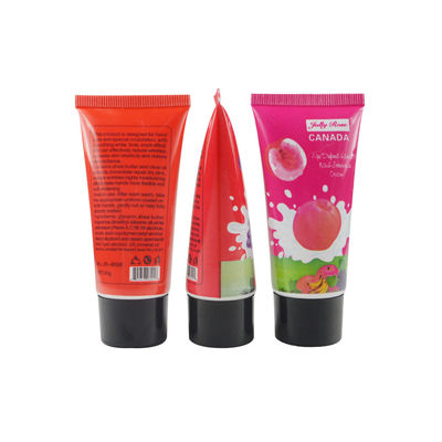 Custom printed LOGO 50ml100ml150ml biodegradable plastic tube container lotion cosmetic empty soft packaging tube