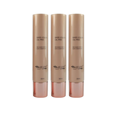 Custom empty hand eye packaging bb cream tubes skincare squeeze cosmetic plastic tube for cosmetics container
