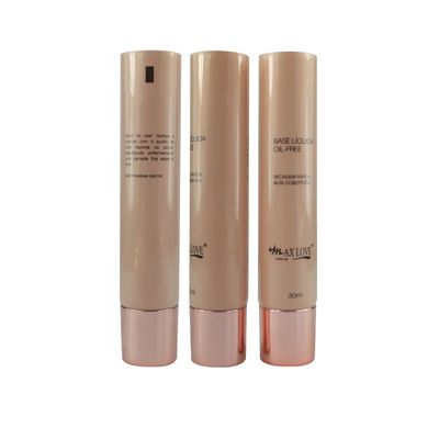 Custom empty hand eye packaging bb cream tubes skincare squeeze cosmetic plastic tube for cosmetics container