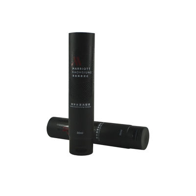 Wholesale customize cosmetic empty squeeze tubes body cream shampoo lotion facial cleaner flip cap plastic tube