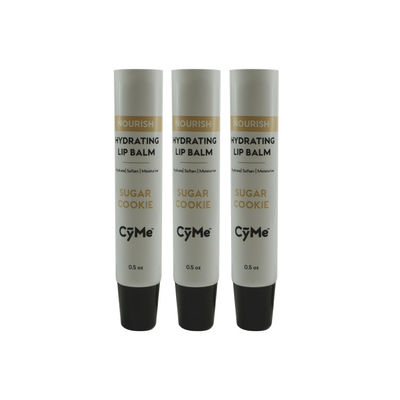 Eco Friendly PE Facial cleanser Container Flip top Cap Face Wash Cosmetic Plastic Squeeze Tube Packing