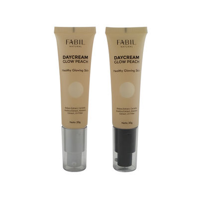 white cosmetic tube packaging custom logo hand BB cream body lotion plastic squeeze soft tube