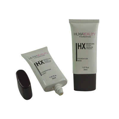 Empty 30ml 50ml 100ml 150ml hand cream clear frosted tube packaging plastic squeeze soft cosmetic tubes