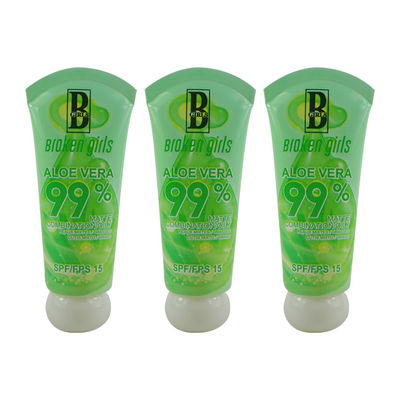 Custom Sun Cream/Facial Cleanser Soft Container Tube For Skincare Squeeze Packaging Plastic PE Cosmetic Tube