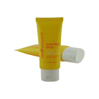 Cheap Empty 50 100 120 150 200 300 ml PE Plastic Cream Glossy Red Squeeze Soft Cosmetic Tubes