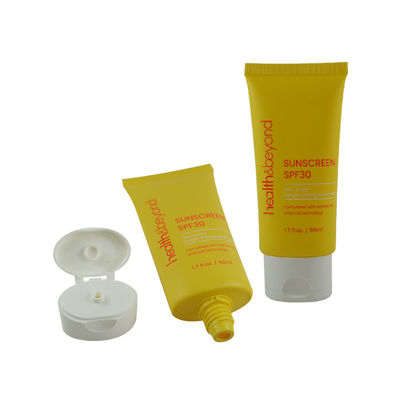 Cheap Empty 50 100 120 150 200 300 ml PE Plastic Cream Glossy Red Squeeze Soft Cosmetic Tubes