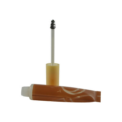 shampoo shower gel plastic tube packaging with flip top cap for skin care packaging