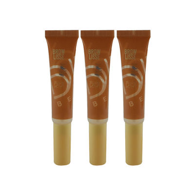 shampoo shower gel plastic tube packaging with flip top cap for skin care packaging