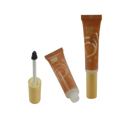 shampoo shower gel plastic tube packaging with flip top cap for skin care packaging