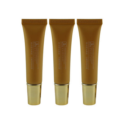 Cosmetic Skincare Lotion Tubes Squeeze Pe Plastic Tube Packaging With Labeling