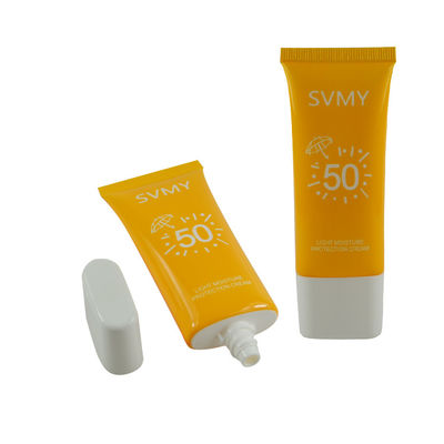 empty collapsible hand cream aluminum laminated lotion tube cosmetic packaging tube