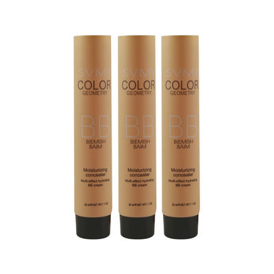 Environmentally custom cosmetic empty aluminum plastic ABL toothpaste tube with private label
