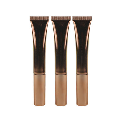 Empty Clear Refillable Travel Plastic Matte Cosmetic Squeeze Tube Plastic Tube Packaging For Cream