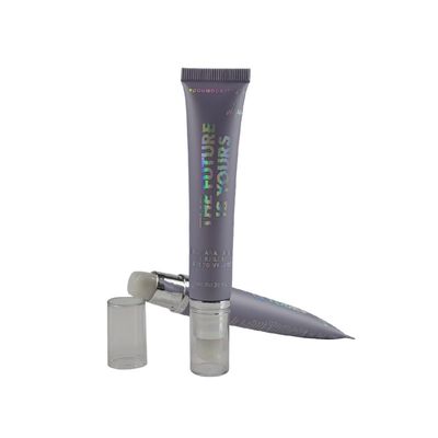 Wholesale New style 2 in 1 make up Plastic tube with mirror flip lid for BB cream foundation