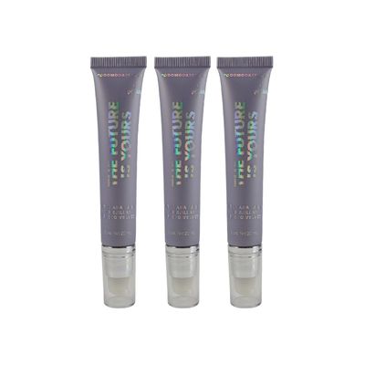 Wholesale New style 2 in 1 make up Plastic tube with mirror flip lid for BB cream foundation