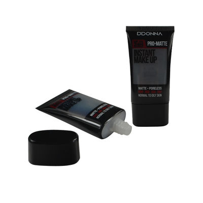 Cosmetic Oval Tube Flat PE Tube Cosmetic Packaging For Makeup BB Cream Sunscreen Tube
