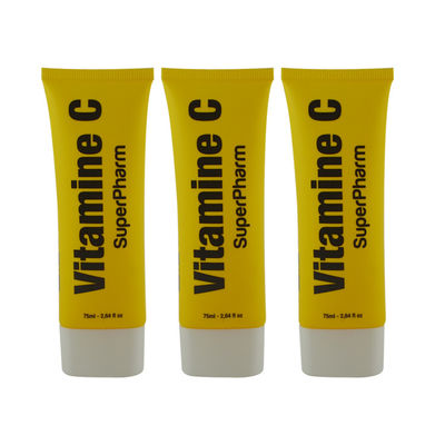 Plastic empty skincare tube facial cleanser tubes shampoo tubes with filp cover for cosmetic packaging