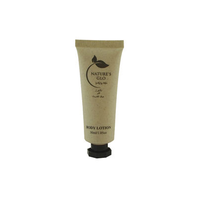 Black Sun Care Cream Cosmetic Plastic Soft Tube With Flip Top Cap