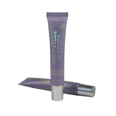 Custom empty hand eye packaging bb cream tubes skincare squeeze cosmetic plastic tube for cosmetics with caps