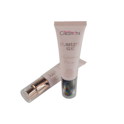 Cosmetic Oval Tube Flat PE Tube Cosmetic Packaging For Makeup BB Cream Sunscreen Tube