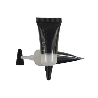 Wholesale hot stamping White Body lotion tube Facial Cleanser plastic cosmetic tube packaging with screw cap