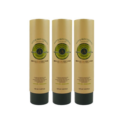PE Plastic Cream Soft tubes Facial Cleanser Packaging tube Plastic Empty Cosmetic Lotion Tube with Flip Top Cap