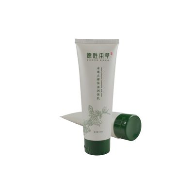 Custom eco friendly cosmetic squeeze plastic soft tube packaging for cream shampoo lotion