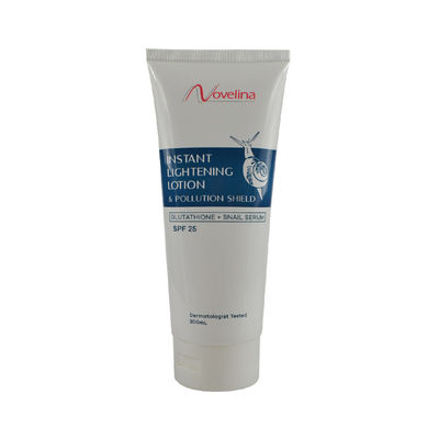 custom logo OEM luxury eco friendly soft hand cream squeeze tube with an octagon lid