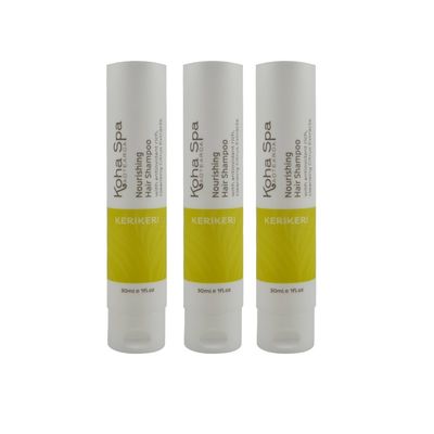 100ml tube plastic container soft cosmetic packaging shampoo container plastic tube packaging for cosmetics with caps