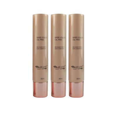 Custom 30ml PE plastic Hand Cream Shower Gel Sunscreen Soft tube cosmetic packaging tube