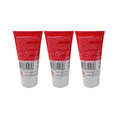 Custom D45mm 88ml Blue Gradient Squeeze Soft Plastic Empty Oval Sunscreen Tube Packaging Container