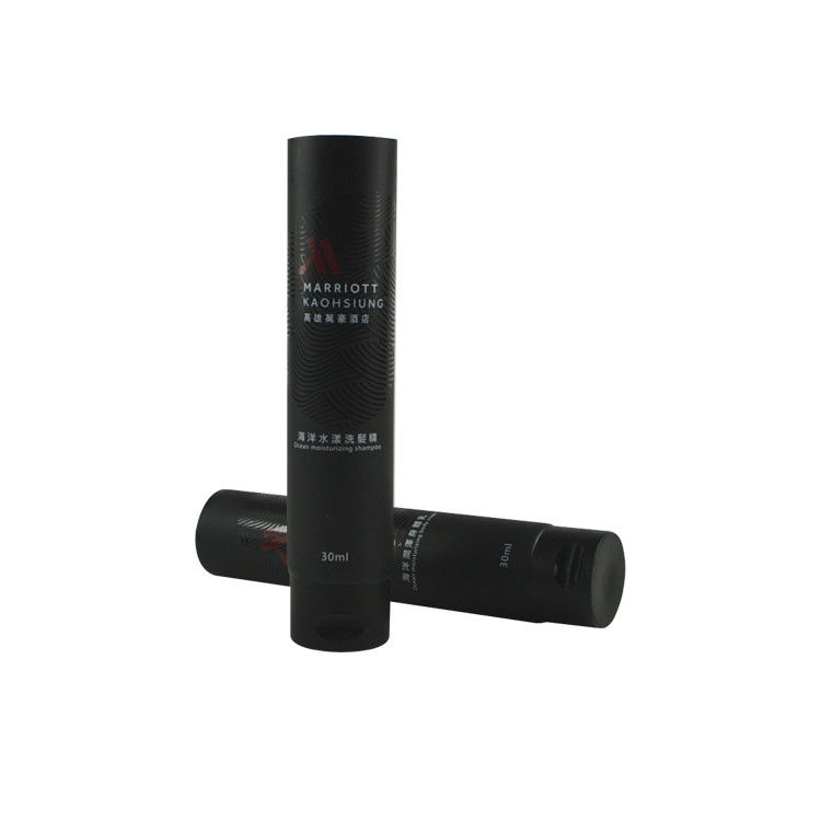 Wholesale customize cosmetic empty squeeze tubes body cream shampoo lotion facial cleaner flip cap plastic tube