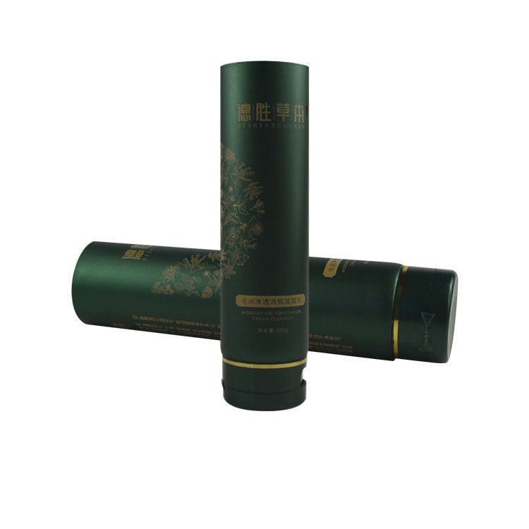 facial cleanser cosmetic tubes PE plastic tube for cosmetics skincare squeeze cosmetic tubes