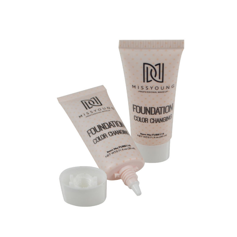 custom empty plastic cosmetic tube packaging cosmetic squeeze tube